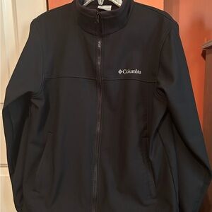 Columbia Black Jacket with Zipper